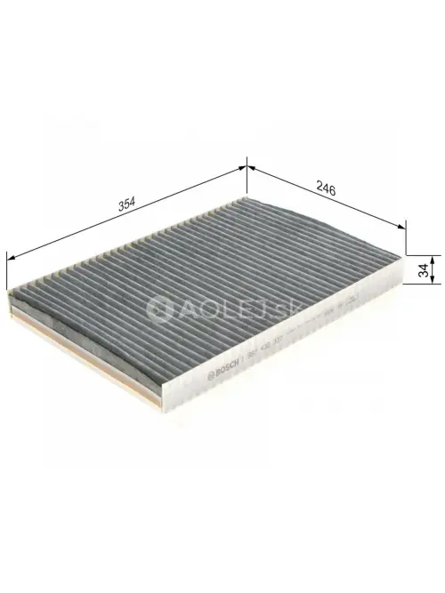 Kab&iacute;nov&yacute; filter R2337 Bosch 1987432337