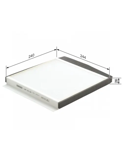 Kab&iacute;nov&yacute; filter M2064 Bosch 1987432064