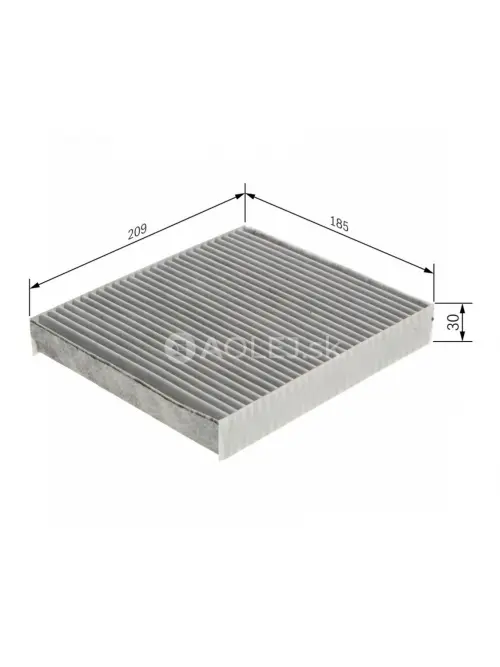 Kab&iacute;nov&yacute; filter R5570 Bosch 1987435570