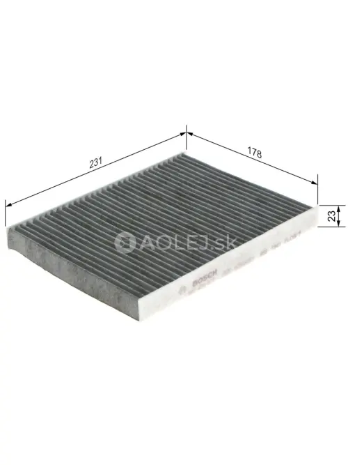 Kab&iacute;nov&yacute; filter R2377 Bosch 1987432377