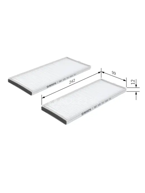 Kab&iacute;nov&yacute; filter M2161 Bosch 1987432161