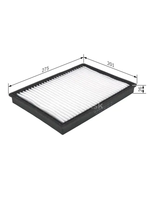 Kab&iacute;nov&yacute; filter M2222 Bosch 1987432222