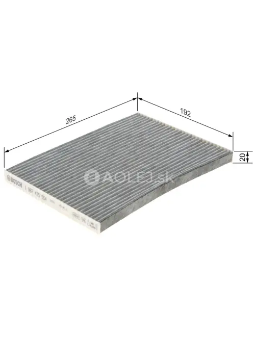 Kab&iacute;nov&yacute; filter R5554 Bosch 1987435554