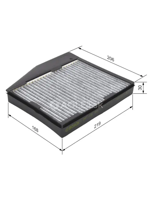 Kab&iacute;nov&yacute; filter R2365 Bosch 1987432365