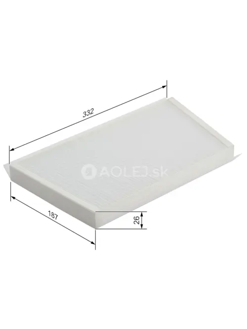 Kab&iacute;nov&yacute; filter M2070 Bosch 1987432070