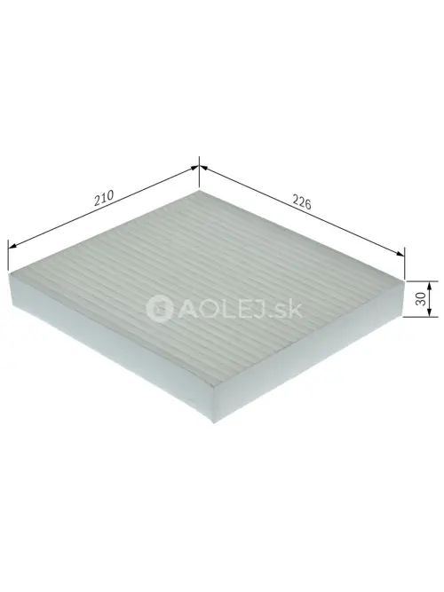 Kab&iacute;nov&yacute; filter M5160 Bosch 1987435160