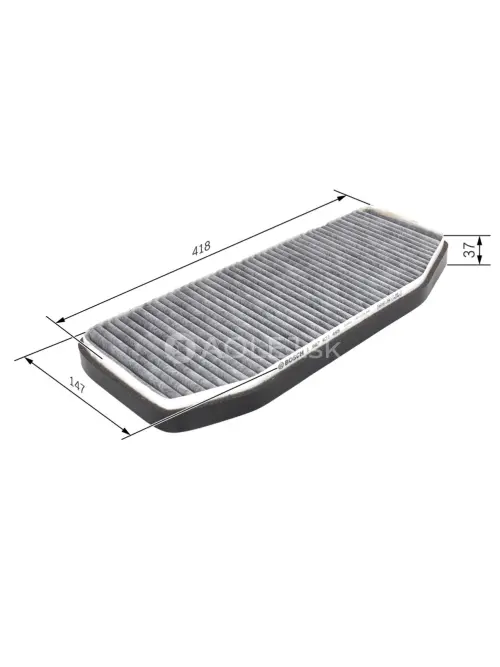 Kab&iacute;nov&yacute; filter R1455 Bosch 1987431455