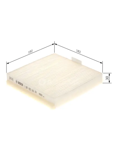 Kab&iacute;nov&yacute; filter M5106 Bosch 1987435106