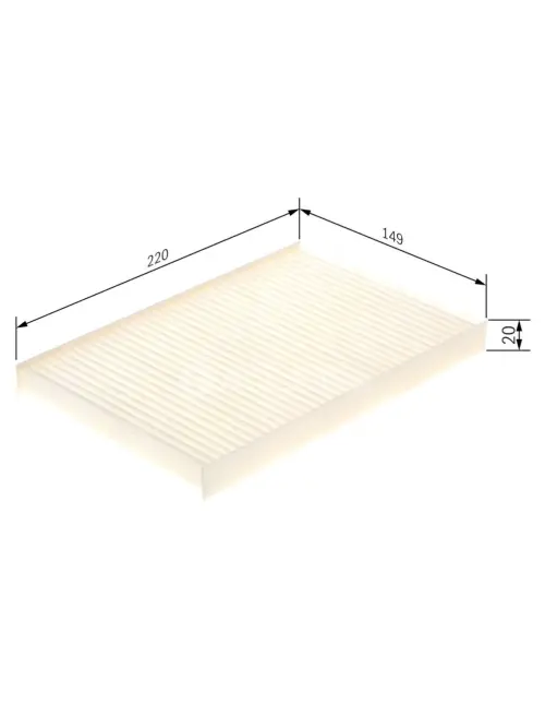 Kab&iacute;nov&yacute; filter M1211 Bosch 1987431211