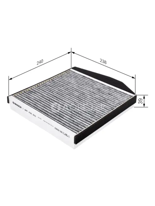 Kab&iacute;nov&yacute; filter R2531 Bosch 1987432531