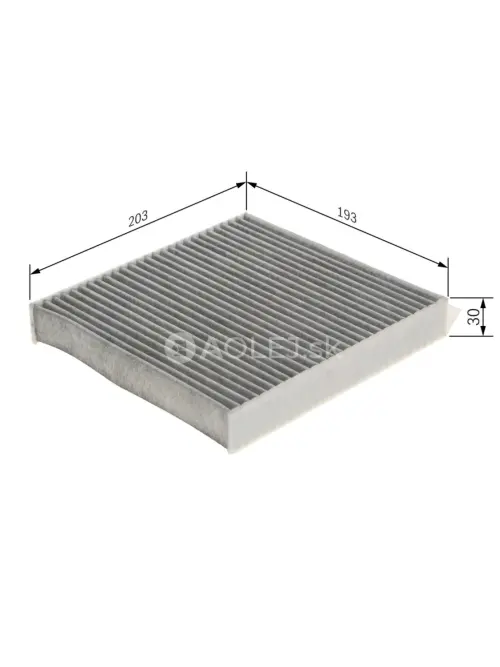 Kab&iacute;nov&yacute; filter R5584 Bosch 1987435584