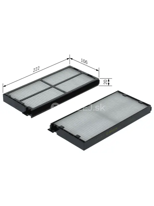 Kab&iacute;nov&yacute; filter M5158 Bosch 1987435158