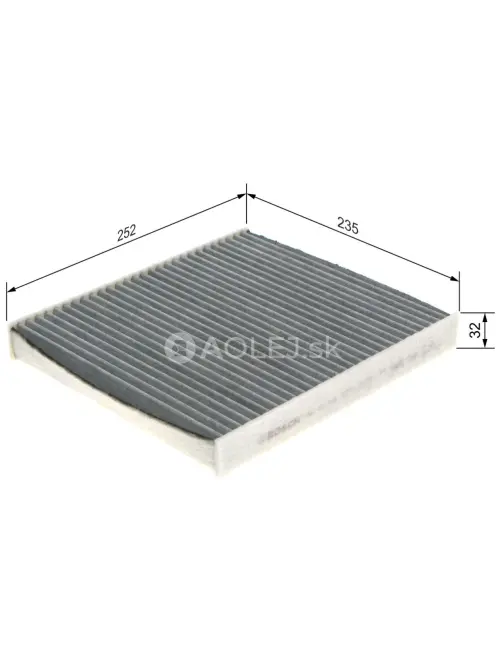 Kab&iacute;nov&yacute; filter R2543 Bosch 1987432543