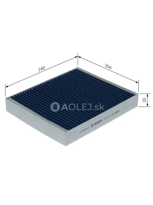 Kab&iacute;nov&yacute; filter A8612 Bosch 0986628612