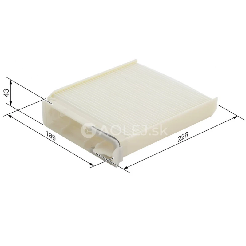 Kab&iacute;nov&yacute; filter M2120 Bosch 1987432120