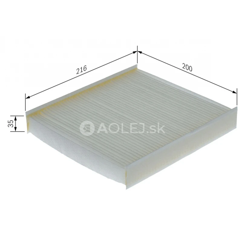 Kab&iacute;nov&yacute; filter M5011 Bosch 1987435011