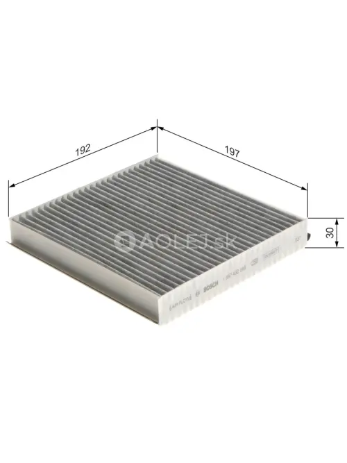 Kab&iacute;nov&yacute; filter R2568 Bosch 1987432568