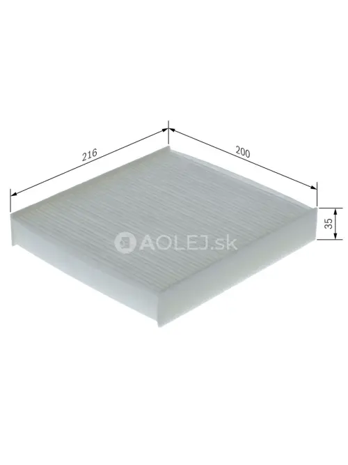 Kab&iacute;nov&yacute; filter M5156 Bosch 1987435156