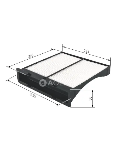 Kab&iacute;nov&yacute; filter M2262 Bosch 1987432262