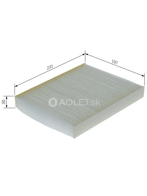 Kab&iacute;nov&yacute; filter M5139 Bosch 1987435139