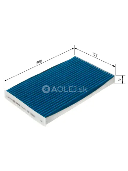 Kab&iacute;nov&yacute; filter A8578 Bosch 0986628578