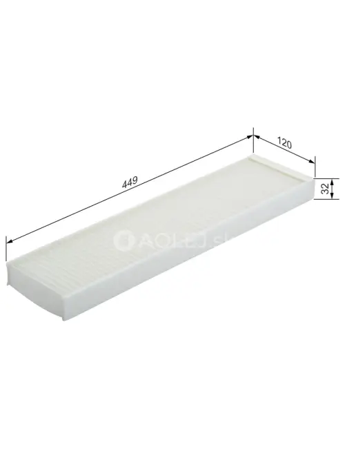 Kab&iacute;nov&yacute; filter M2296 Bosch 1987432296