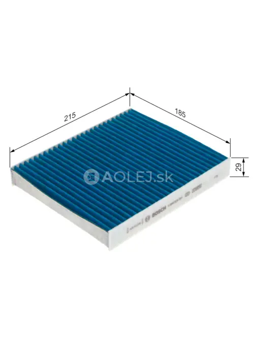 Kab&iacute;nov&yacute; filter A8581 Bosch 0986628581