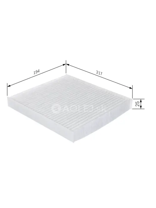 Kab&iacute;nov&yacute; filter M2273 Bosch 1987432273