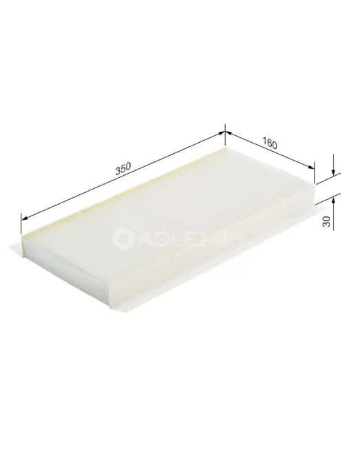 Kab&iacute;nov&yacute; filter M2045 Bosch 1987432045