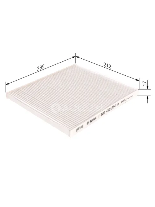 Kab&iacute;nov&yacute; filter M2254 Bosch 1987432254