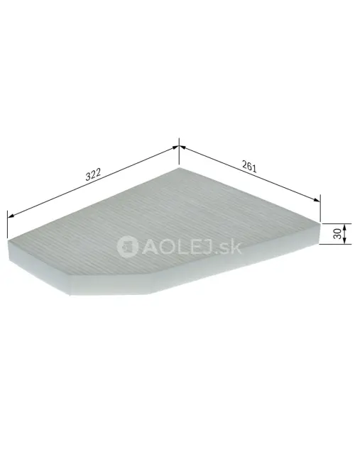 Kab&iacute;nov&yacute; filter M5152 Bosch 1987435152