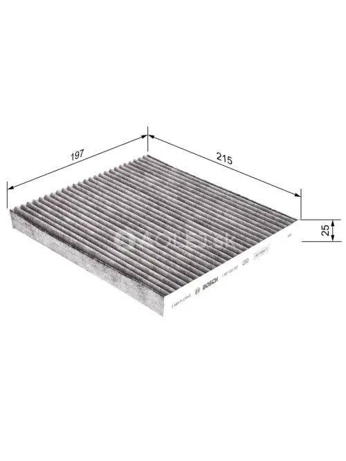 Kab&iacute;nov&yacute; filter R2392 Bosch 1987432392