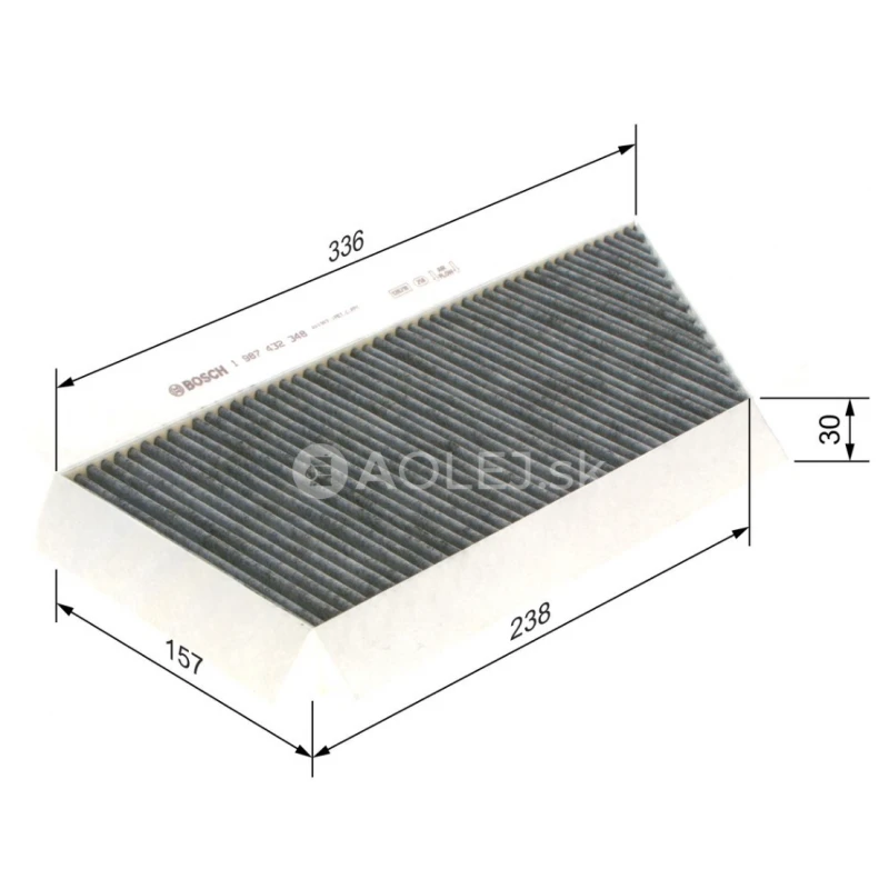 Kab&iacute;nov&yacute; filter R2348 Bosch 1987432348
