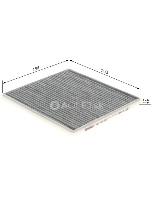 Kab&iacute;nov&yacute; filter R5516 Bosch 1987435516