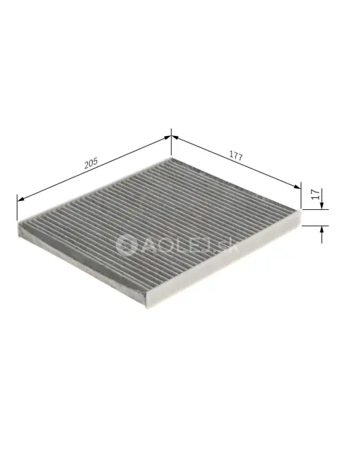 Kab&iacute;nov&yacute; filter R5583 Bosch 1987435583