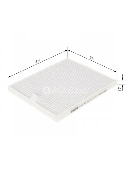 Kab&iacute;nov&yacute; filter M2066 Bosch 1987432066