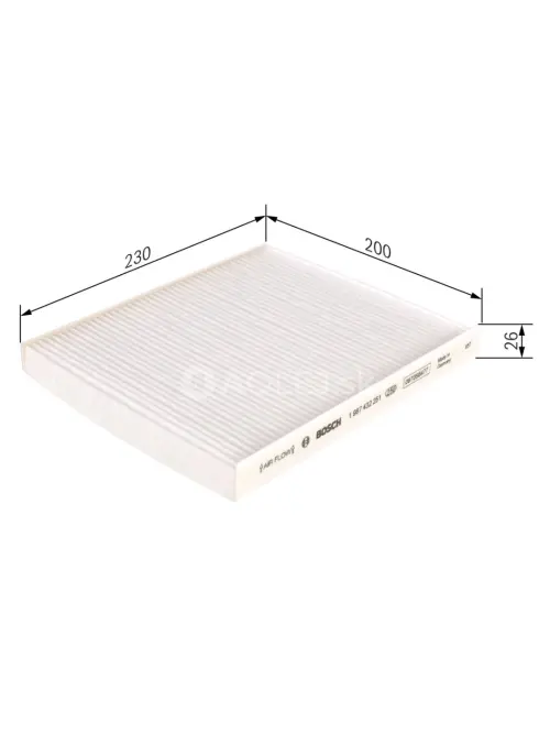 Kab&iacute;nov&yacute; filter M2251 Bosch 1987432251