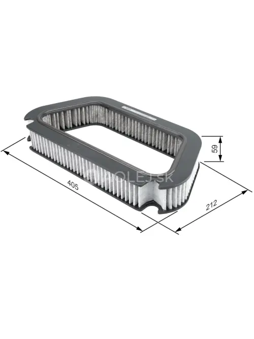 Kab&iacute;nov&yacute; filter R2423 Bosch 1987432423
