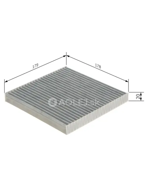 Kab&iacute;nov&yacute; filter R2566 Bosch 1987432566