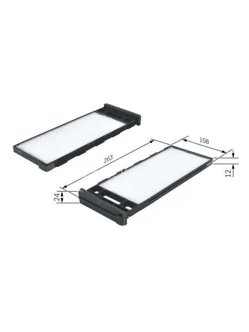 Kab&iacute;nov&yacute; filter M5006 Bosch 1987435006