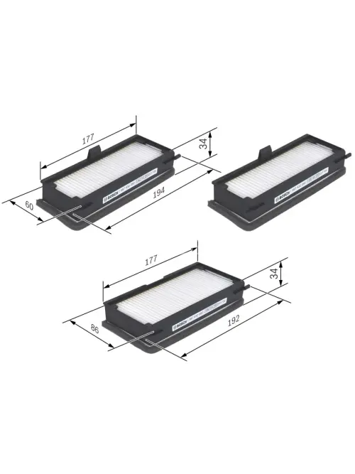 Kab&iacute;nov&yacute; filter M2060 Bosch 1987432060
