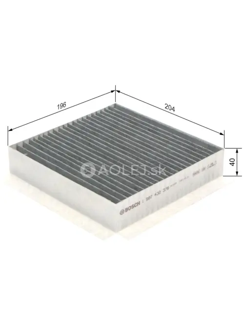 Kab&iacute;nov&yacute; filter R2378 Bosch 1987432378