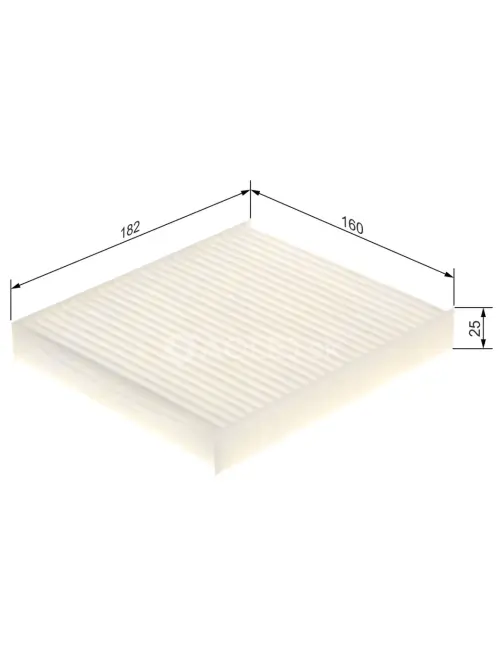 Kab&iacute;nov&yacute; filter M5076 Bosch 1987435076