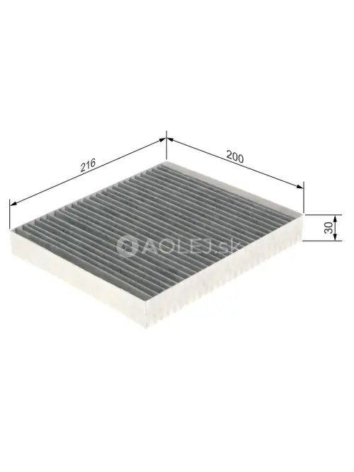 Kab&iacute;nov&yacute; filter R5592 Bosch 1987435592