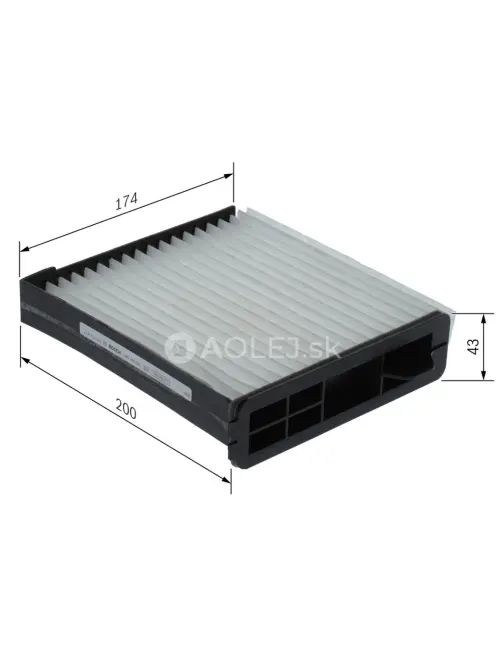 Kab&iacute;nov&yacute; filter M5093 Bosch 1987435093