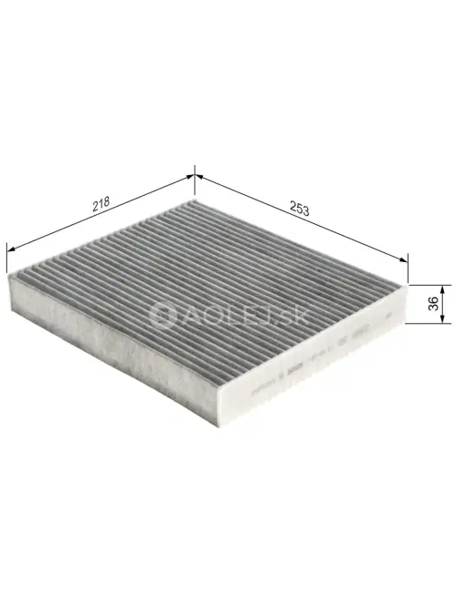 Kab&iacute;nov&yacute; filter R5511 Bosch 1987435511