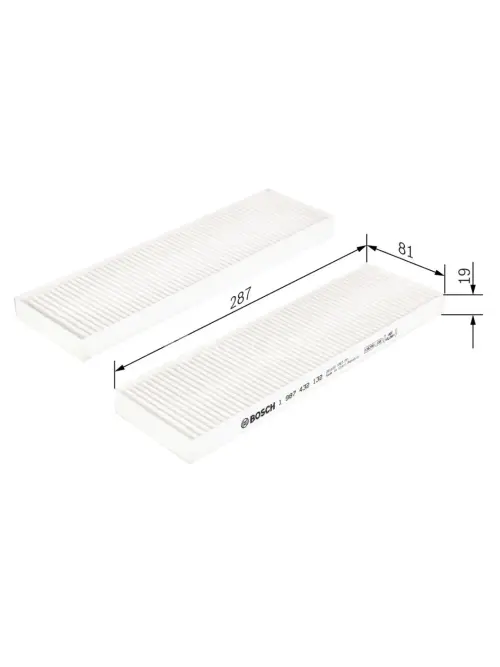 Kab&iacute;nov&yacute; filter M2132 Bosch 1987432132