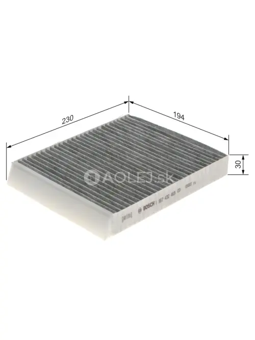 Kab&iacute;nov&yacute; filter R2469 Bosch 1987432469