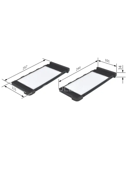 Kab&iacute;nov&yacute; filter M2118 Bosch 1987432118