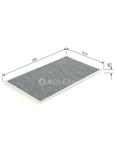 Kab&iacute;nov&yacute; filter R2333 Bosch 1987432333